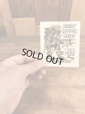 ビッグダディーエドロスのモンスターの60年代ビンテージ水張りステッカー