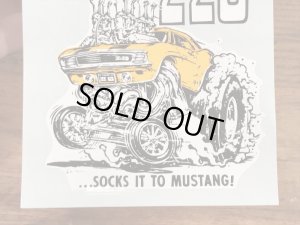 Ed “Big Daddy” RothのCamaro Z 28の60’sヴィンテージウォータースライドデカール