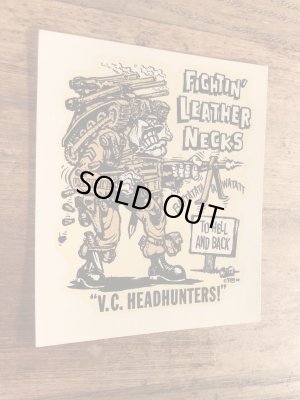 ビッグダディーエドロスのモンスターの60年代ビンテージ水張りステッカー