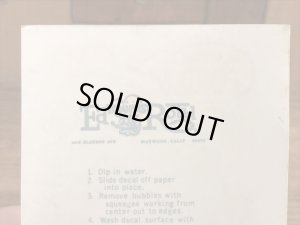 Ed “Big Daddy” RothのMake Mine Fordの60’sヴィンテージウォータースライドデカール