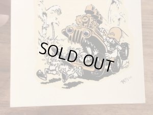 Ed “Big Daddy” RothのThe Marines Have Landedの60’sヴィンテージウォータースライドデカール