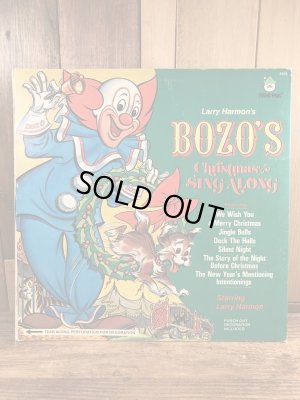 ボゾザクラウンのクリスマスの70年代ビンテージレコード