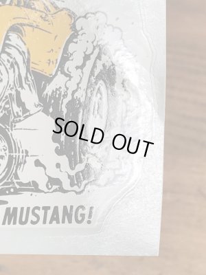 ビッグダディーエドロスのカマロの60年代ビンテージ水張りステッカー