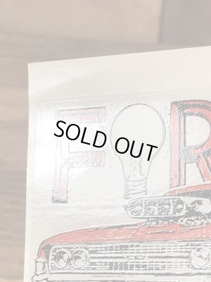 Ed “Big Daddy” RothのFord Is The Best Idea!の60’sヴィンテージウォータースライドデカール