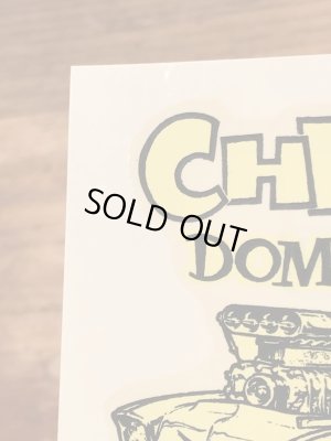 ビッグダディーエドロスのシボレーの60年代ビンテージ水張りステッカー