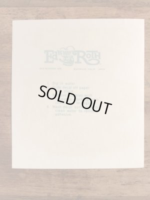 Ed “Big Daddy” RothのChevys Dominateの60’sヴィンテージウォータースライドデカール