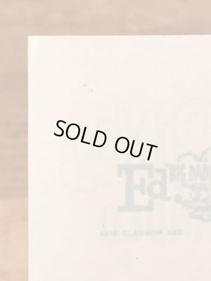 ビッグダディーエドロスのモンスターの60年代ビンテージ水張りステッカー