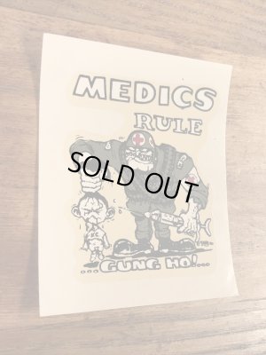 ビッグダディーエドロスのモンスターの60年代ビンテージ水張りステッカー