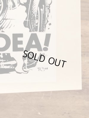 ビッグダディーエドロスのフォードの60年代ビンテージ水張りステッカー