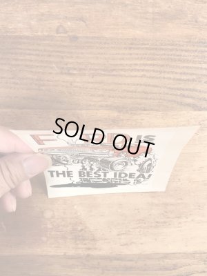 Ed “Big Daddy” RothのFord Is The Best Idea!の60’sヴィンテージウォータースライドデカール