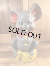 Russ Berrie Mouse On Cheese Coin Bank　ラスベリー　ビンテージ　コインバンク　ネズミ　70年代