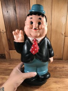 他の写真3: Play Pal Laurel & Hardy “Oliver Hardy” Plastic Coin Bank　ローレル&ハーディ　ビンテージ　コインバンク　プレイパル　70年代