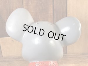 ラスベリー社製のネズミの70年代ビンテージ貯金箱フィギュア