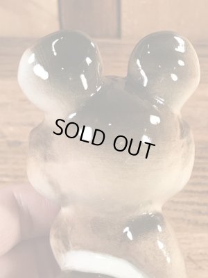 モスクワオリンピックのこぐまのミーシャの80年代ビンテージ陶器フィギュア