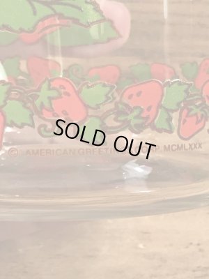 ストロベリーショートケーキのスモールサイズの80’sヴィンテージキャニスター