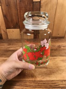 他の写真3: Strawberry Shortcake Medium Glass Canister　ストロベリーショートケーキ　ビンテージ　キャニスター　キャンディポット　80年代