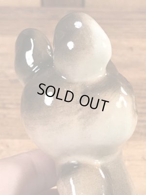 モスクワオリンピックのこぐまのミーシャの80年代ビンテージ陶器フィギュア