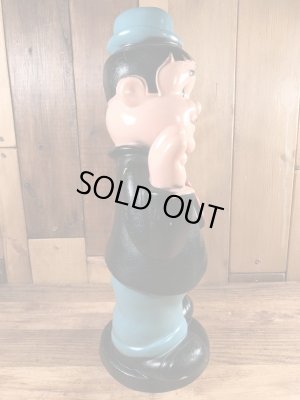 プレイパル社製のローレル&ハーディの70年代ビンテージ貯金箱ドール