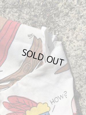 カートゥーンキャラクターのダドリードゥーライトの70年代ビンテージボックスシーツ