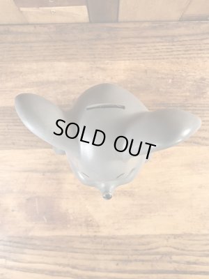 ラスベリー社製のネズミの70年代ビンテージ貯金箱フィギュア