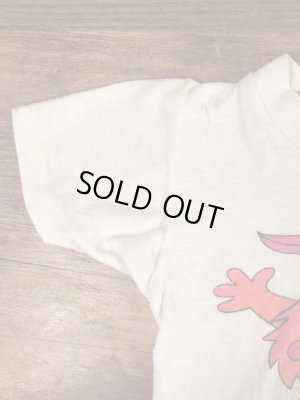 アドバタイジングキャラクターのマジックマウンテンの70年代ビンテージ子供用Tシャツ