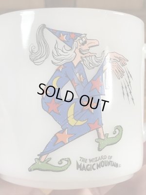 マジックマウンテンのウィザードウィッチの70〜80年代ビンテージマグカップ