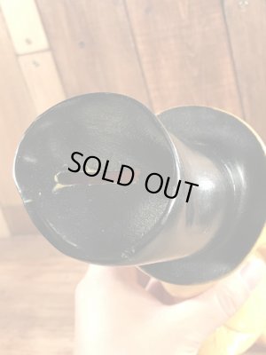 New York Vinyl Prod社製のウッドベースの弾くアヒルの70年代ビンテージ貯金箱フィギュア