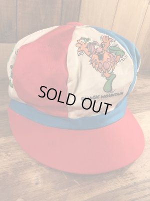 アドバタイジングキャラクターのマジックマウンテンの70年代ビンテージキャスケット