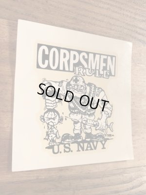 ビッグダディーエドロスのモンスターの60年代ビンテージ水張りステッカー