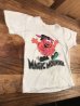 アドバタイジングキャラクターのマジックマウンテンの70年代ビンテージ子供用Tシャツ