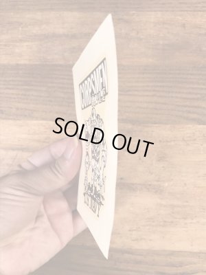 ビッグダディーエドロスのモンスターの60年代ビンテージ水張りステッカー