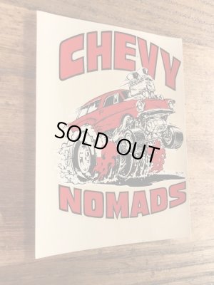 ビッグダディーエドロスのシボレーの60年代ビンテージ水張りステッカー