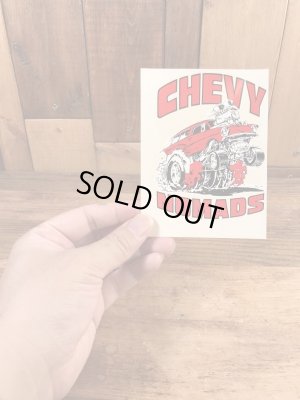 Ed “Big Daddy” RothのChevy Nomadsの60’sヴィンテージウォータースライドデカール