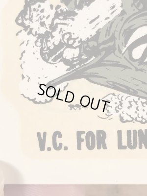 ビッグダディーエドロスのキラーコプターの60年代ビンテージ水張りステッカー