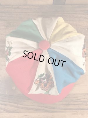 アドバタイジングキャラクターのマジックマウンテンの70年代ビンテージキャスケット