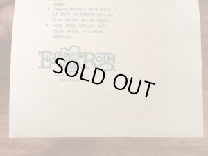 ビッグダディーエドロスのモンスターの60年代ビンテージ水張りステッカー