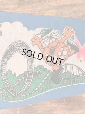 企業キャラクターのマジックマウンテントロールの70’sヴィンテージペナント