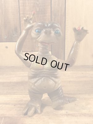 スイッチを入れると目が光るイーティーの80年代ビンテージフィギュア