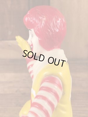 マクドナルドのロナルドの80年代ビンテージ貯金箱