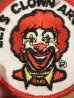 マクドナルドのロナルドの70年代ビンテージワッペン