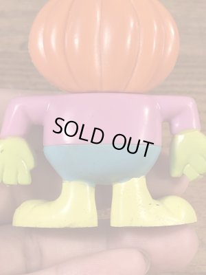 かぼちゃのバーガーキングの80年代ビンテージミールトイ