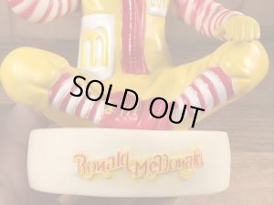 マクドナルドのロナルドの80年代ビンテージ貯金箱
