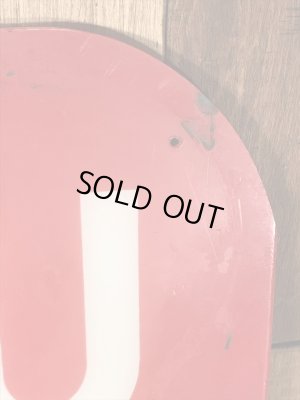 ケンタッキーフライドチキンのThank You Exitと書かれた70’sヴィンテージ看板