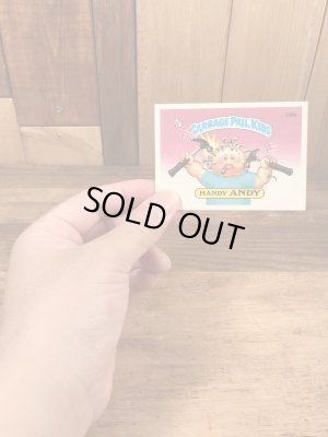 Topps社製のガーベッジペイルキッズの80’sヴィンテージステッカーカード