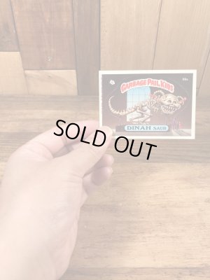 Topps社製のガーベッジペイルキッズの80’sヴィンテージステッカーカード