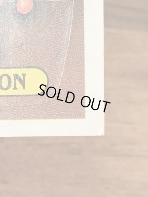 トップス社製のガーベッジペイルキッズの80年代ビンテージステッカーカード