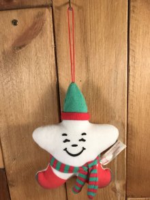 他の写真1: Carl's Jr. Star Christmas Plush Ornament　カールスジュニア　ビンテージ　オーナメントドール　ファーストフード　90年代