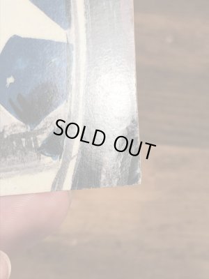 トップス社製のガーベッジペイルキッズの80年代ビンテージステッカーカード