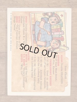 Topps社製のガーベッジペイルキッズの80’sヴィンテージカードシール