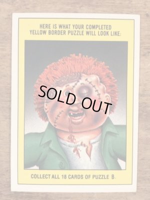 Topps社製のガーベッジペイルキッズの80’sヴィンテージカードシール